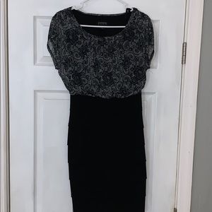 Midi length dress